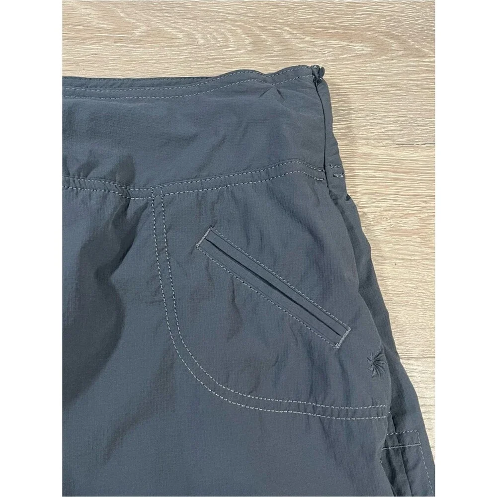Athleta Womens Cinch Ripstop Hiking Skort Asphalt Gray Size 0